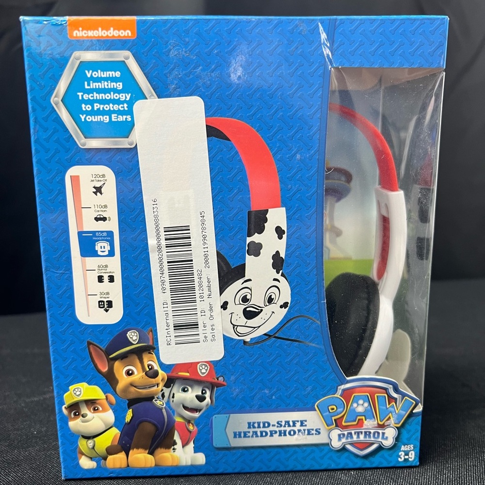 New Paw Patrol Kid Safe Headphones